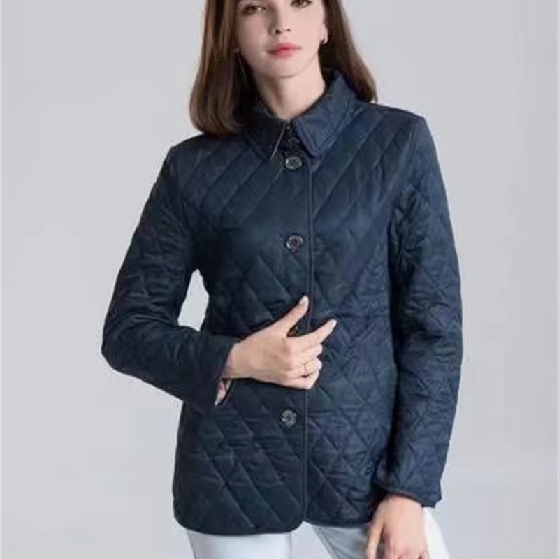 High Quality M-3XL New Spring and autumn Women Cotton Quilted Jacket Slim Fit Parkas Outerwear Female Winter jacket Coats 201019