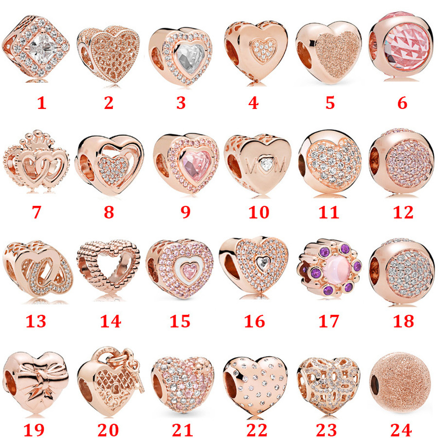 Authentic 925 Silver Beads Bracelets Rose Gold Magnolia Clip Heart Charm Slide Bead Charms Fits European Pandora Style Jewelry Bracelets Murano, Black
Authentic 925 Silver Beads Bracelets Rose Gold Magnolia Clip Heart Charm Slide Bead Charms Fits European Pandora Style Jewelry Bracelets Murano, Black