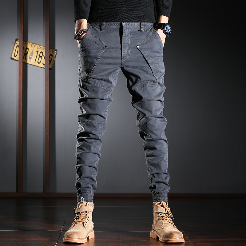 2021 New Fashion Streetwear Men Jeans High Quality Casual Cargo Pants Elastic Spliced Designer Patchwork Hip Hop Joggers Harem Trousers 124b, Black
2021 New Fashion Streetwear Men Jeans High Quality Casual Cargo Pants Elastic Spliced Designer Patchwork Hip Hop Joggers Harem Trousers 124b, Black
