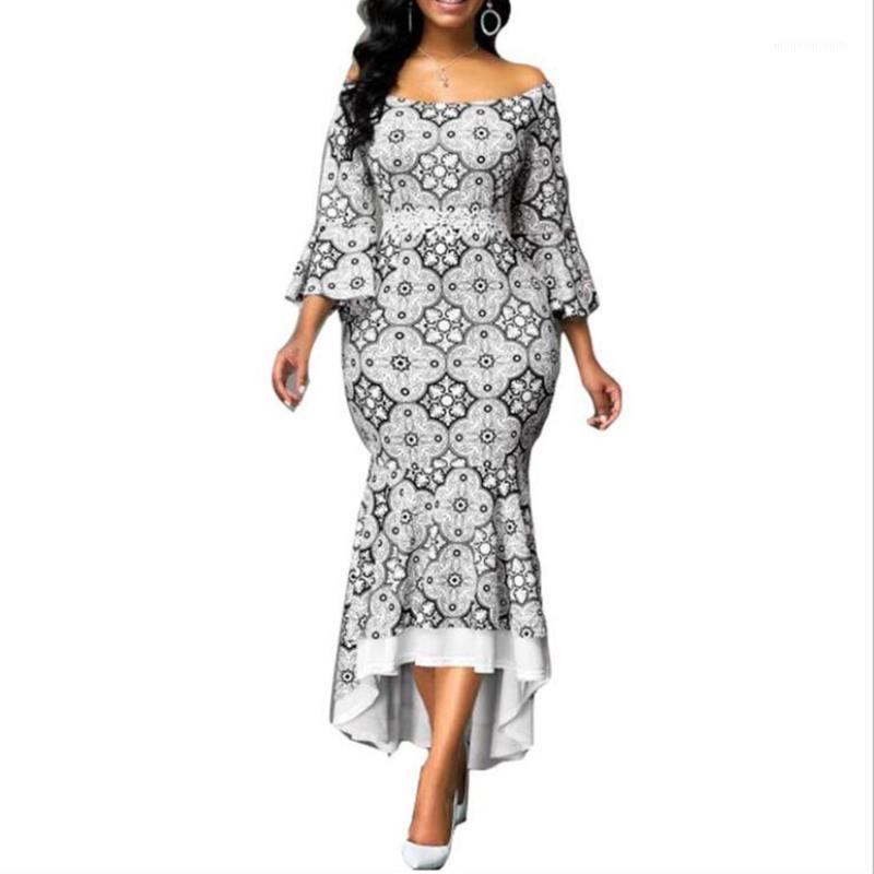Sexy Slash Neck Ruffles Lace Mermaid Maxi Dresses Women 2020 Summer Casual Plus Size Flare Sleeve Elegant Slim Party Long Dress1, White
Sexy Slash Neck Ruffles Lace Mermaid Maxi Dresses Women 2020 Summer Casual Plus Size Flare Sleeve Elegant Slim Party Long Dress1, White