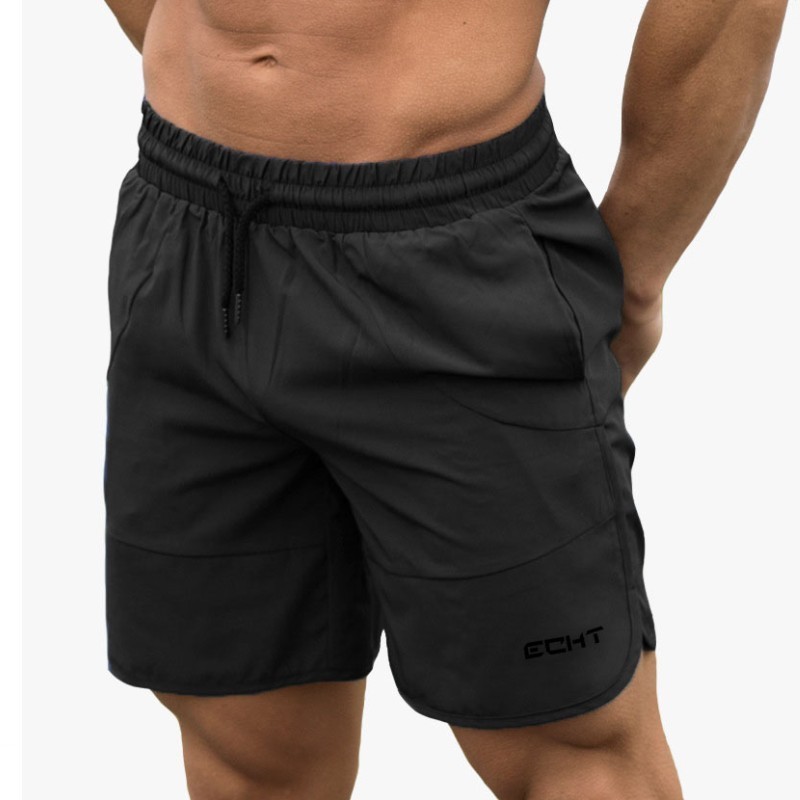 2019 new ECHT shorts Men's Casual Summer Shorts Sexy Sweatpants Male Fitness Bodybuilding Workout Man Fashion mens Short pants T200409