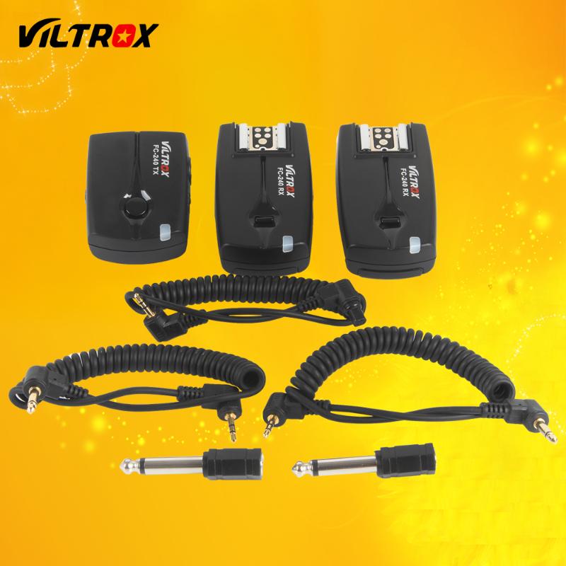 Viltrox FC-240 Wireless Studio Strobe Flash Trigger Camera Remote +2 Receivers for 7D Mark II 6D 5D IV III 1D 50D 40D DSLR
Viltrox FC-240 Wireless Studio Strobe Flash Trigger Camera Remote +2 Receivers for 7D Mark II 6D 5D IV III 1D 50D 40D DSLR