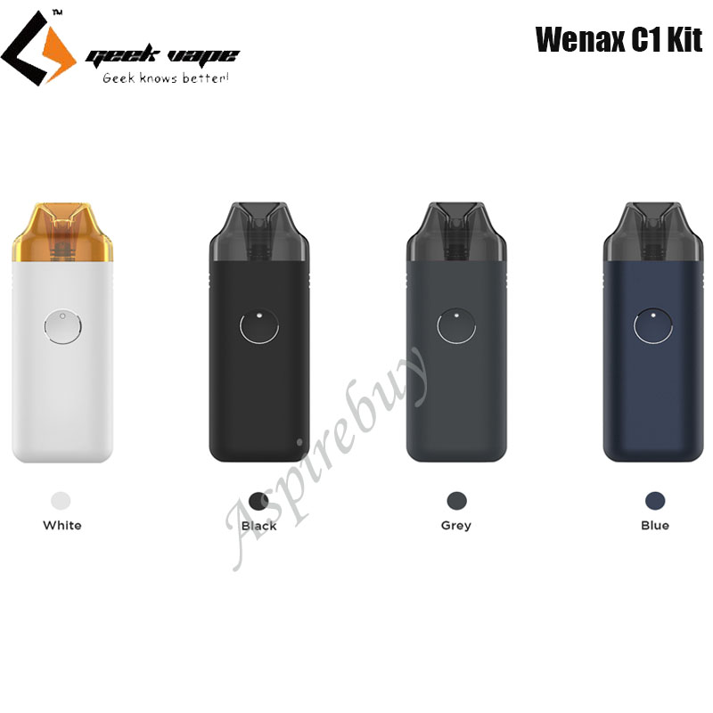 Geekvape Wenax C1 Kit Vape with 3ml Cartridge Pod Fit Geekvape G0.8 G1.0 G Series Coil Electronic Cigarette Vaporizer Authentic, Multi =leave us message
Geekvape Wenax C1 Kit Vape with 3ml Cartridge Pod Fit Geekvape G0.8 G1.0 G Series Coil Electronic Cigarette Vaporizer Authentic, Multi =leave us message