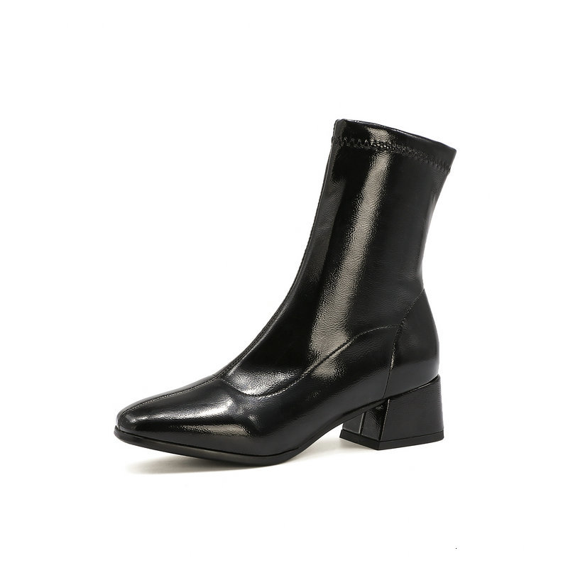 New 2021 Pu Leather Autumn Winter Ankle Boots Round Toe Square High Heel Concise Women Shoes Size 34-43 Q720, White
New 2021 Pu Leather Autumn Winter Ankle Boots Round Toe Square High Heel Concise Women Shoes Size 34-43 Q720, White