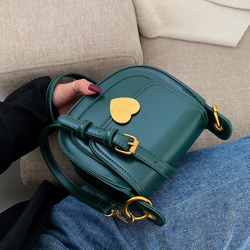 Fashion Crossbody Bag for Women Saddle Bags for Women 2020 Pu Leather Shoulder Messenger Bags Semi-circle Female Handbags, Black
Fashion Crossbody Bag for Women Saddle Bags for Women 2020 Pu Leather Shoulder Messenger Bags Semi-circle Female Handbags, Black