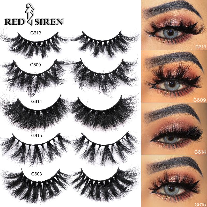 RED SIREN Mink Lashes Natural False Eyelashes 10mm-20mm Real Mink Thick Fluffy Wispy Fake Lashes Make Up 3D Eyelashes
RED SIREN Mink Lashes Natural False Eyelashes 10mm-20mm Real Mink Thick Fluffy Wispy Fake Lashes Make Up 3D Eyelashes