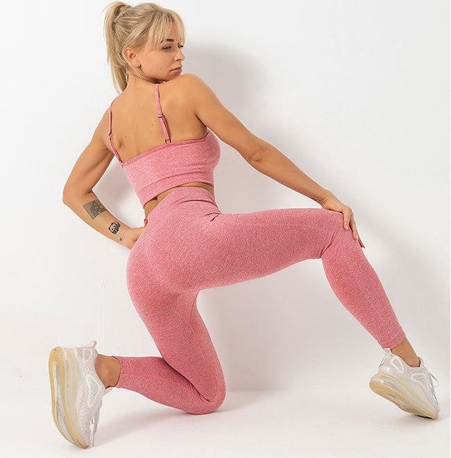 Seamless 2 two Piece set Yoga Set Gym Clothing Fitness Leggings Cropped t-Shirts Sports Suit Womens bra top Tracksuit Active Wear for Woman, Green
Seamless 2 two Piece set Yoga Set Gym Clothing Fitness Leggings Cropped t-Shirts Sports Suit Womens bra top Tracksuit Active Wear for Woman, Green
