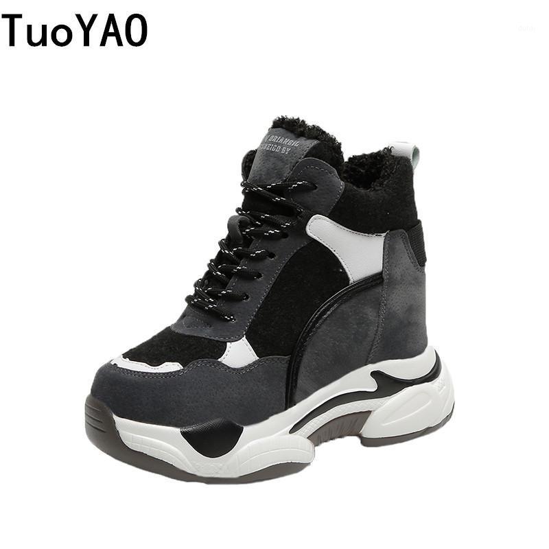 2021 New Winter Women Ankle Boots Heels High Top Wedge Boots Warm Fur Platform Leather Sneakers Cotton Snow For Woman 8CM1, Black
2021 New Winter Women Ankle Boots Heels High Top Wedge Boots Warm Fur Platform Leather Sneakers Cotton Snow For Woman 8CM1, Black
