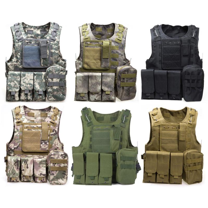 Outlife Tactical Molle Vest Field Battle Paintball Combat Protective Outdoor Hunting Plate, Black
Outlife Tactical Molle Vest Field Battle Paintball Combat Protective Outdoor Hunting Plate, Black