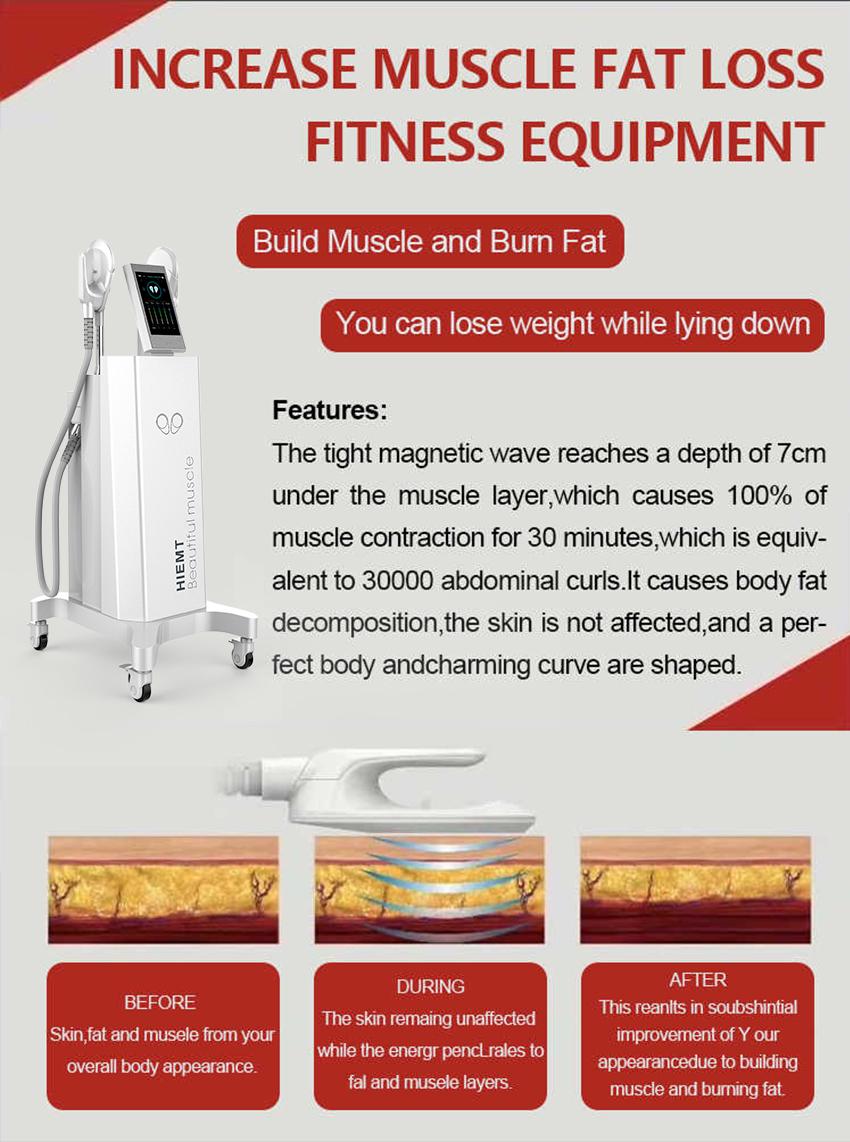 Free shipping 2020 New HIEMT Body Sculpting Machine Fat Removal Cellulite Reduction Emslim EMS Sculpt