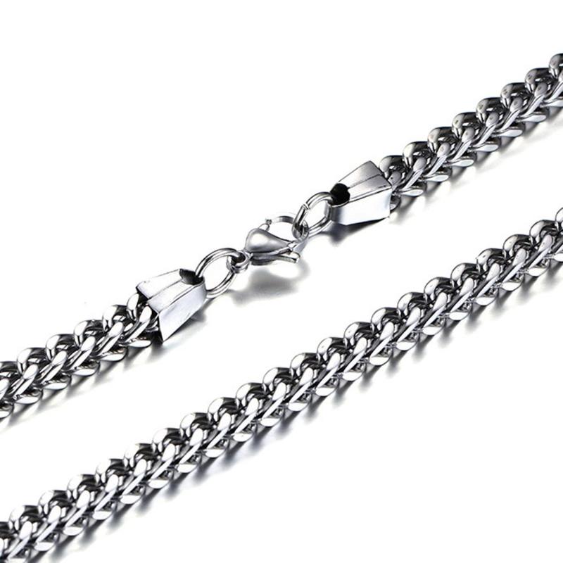 6mm Link Chain Necklace For Men Hiphop Box Curb Franco Chain Necklace Stainless Steel Jewelry Punk Style Wholesale
6mm Link Chain Necklace For Men Hiphop Box Curb Franco Chain Necklace Stainless Steel Jewelry Punk Style Wholesale