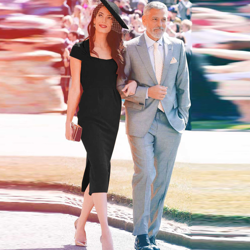 Amalalamuddin Fashion Show with Retro Sexy Designer Thin High Quality Spring 2021 Elegant New Party in Red and Black Midi 0b06, Burgundy.
Amalalamuddin Fashion Show with Retro Sexy Designer Thin High Quality Spring 2021 Elegant New Party in Red and Black Midi 0b06, Burgundy.