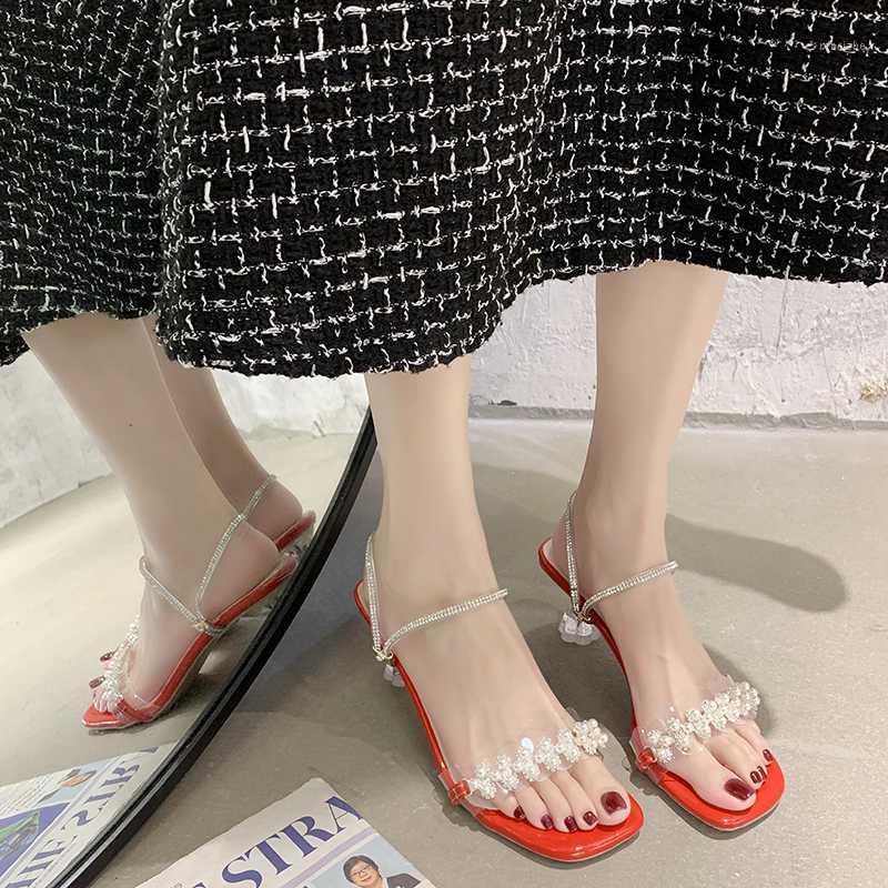 Clear Heels Women Sweet Pearl Slippers Pvc Open Toe Slippers Summer Shiny Crystal Ribbon Transparent Heel Sandals Women 20201, Beige
Clear Heels Women Sweet Pearl Slippers Pvc Open Toe Slippers Summer Shiny Crystal Ribbon Transparent Heel Sandals Women 20201, Beige