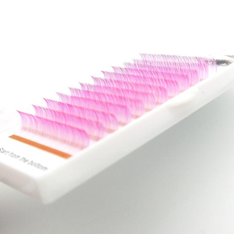 HBZGTLAD New C/D curl 0.07/0.1mm 8-14 false lashes white+pink eyelash individual colored lashes Faux volume eyelash extensions
HBZGTLAD New C/D curl 0.07/0.1mm 8-14 false lashes white+pink eyelash individual colored lashes Faux volume eyelash extensions