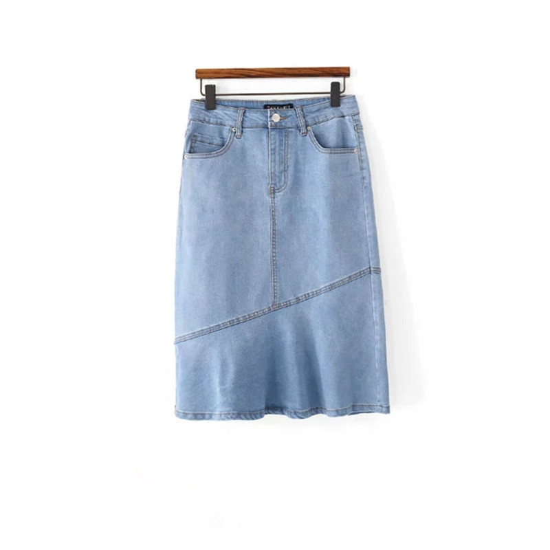 2021 Women Denim Get Out Fishtail Bag Belt High Saiyan Summer New Female Mode Exit Vintage Jeans Ds50518 0DH8, Blue
2021 Women Denim Get Out Fishtail Bag Belt High Saiyan Summer New Female Mode Exit Vintage Jeans Ds50518 0DH8, Blue