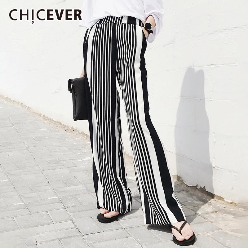 CHICEVER Striped Wide Leg Pants For Women High Waist Hit Color Loose Korean Full Length Pants Female 2020 Autumn Clothing Tide, Aspicture
CHICEVER Striped Wide Leg Pants For Women High Waist Hit Color Loose Korean Full Length Pants Female 2020 Autumn Clothing Tide, Aspicture