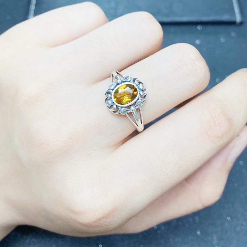 Cluster Rings Natural Real Citrine Or Garnet Traditional Ring 6*8mm 1.3ct Gemstone 925 Sterling Silver Q208203, Golden;silver
Cluster Rings Natural Real Citrine Or Garnet Traditional Ring 6*8mm 1.3ct Gemstone 925 Sterling Silver Q208203, Golden;silver