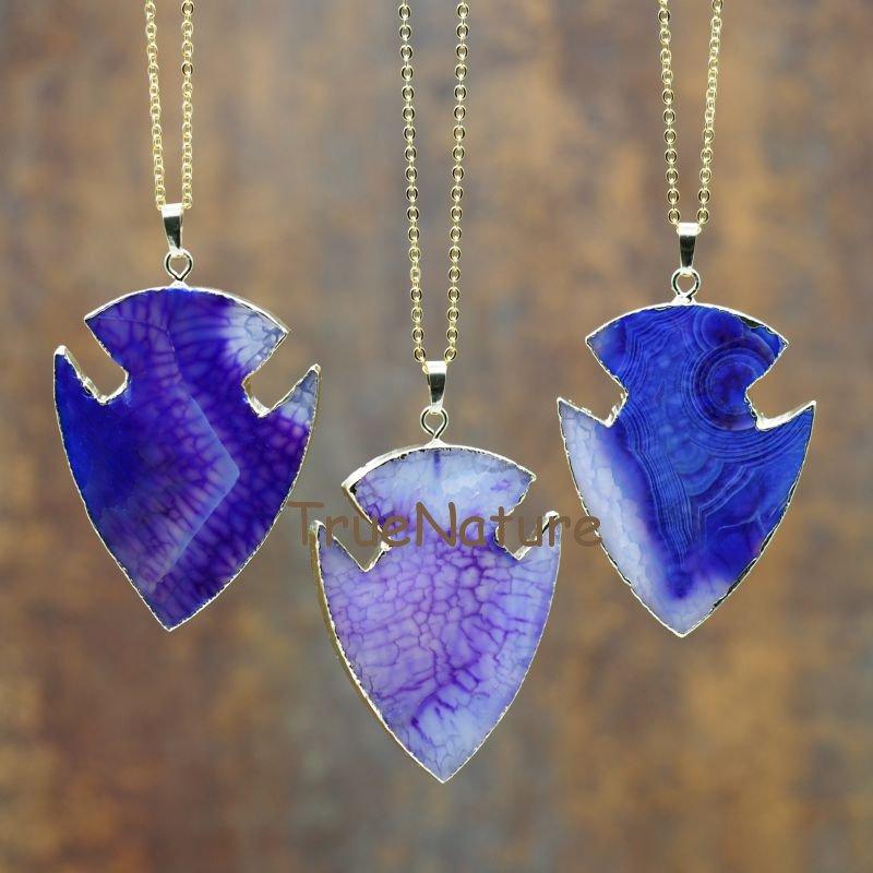 Wholesale Purple Dragons Stripped Agates Pendant Necklace Gold Chains Fish Charm Necklace Jewelry In 16-32 Inch NM5846
Wholesale Purple Dragons Stripped Agates Pendant Necklace Gold Chains Fish Charm Necklace Jewelry In 16-32 Inch NM5846