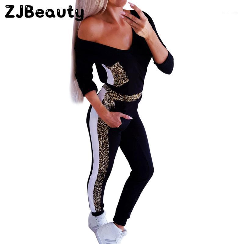 Autumn Exercise Tracksuit Sportwear Women Drawstring Sexy Leopard Printed Long Sleeved Sweatshirt Pant Sport Suit 2 Piece Set#g41, Black
Autumn Exercise Tracksuit Sportwear Women Drawstring Sexy Leopard Printed Long Sleeved Sweatshirt Pant Sport Suit 2 Piece Set#g41, Black