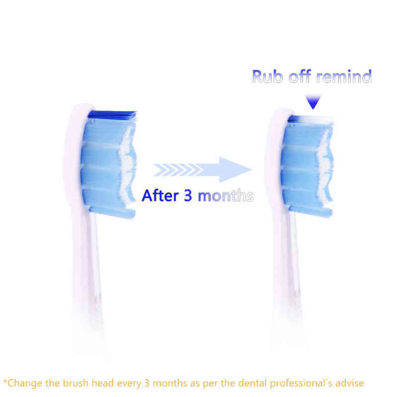 Replacement Brush Heads for Sonicool 051B/071B/lachenT5/T7/T8/H9 Electric Toothbrush Heads 4 pieces/set Clean Mix Brush Heads 220114