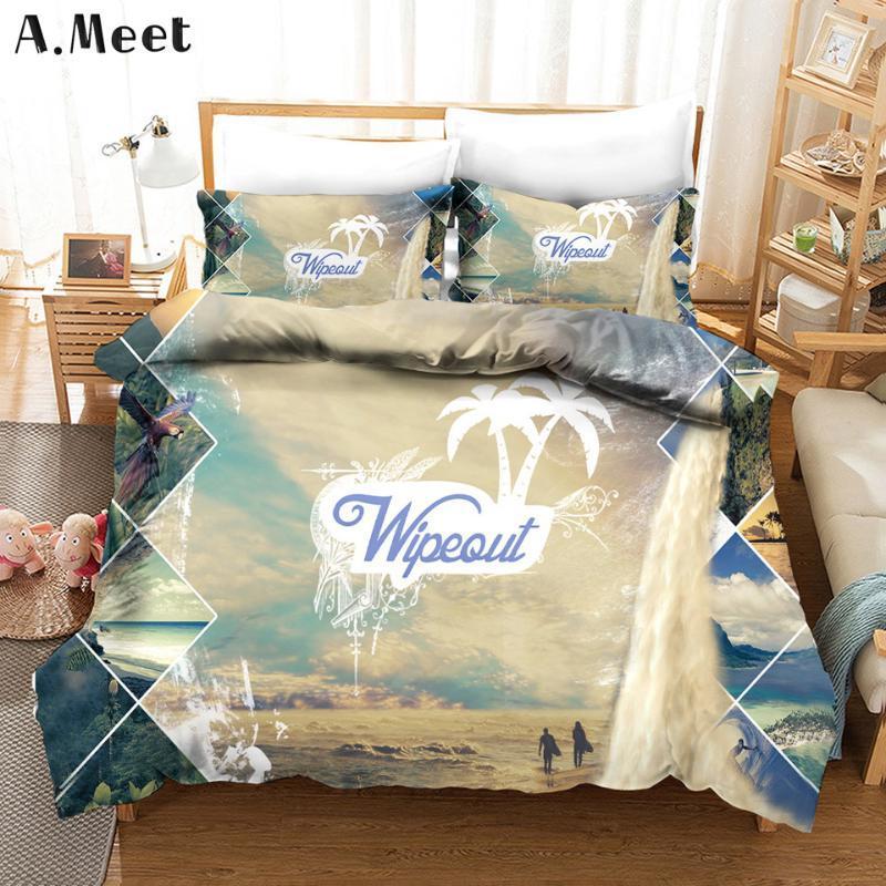 3d Surf Bedding Set Queen Quilt Summer Bed Linen And Duvets Cover King Comforter Set (NO Bed Sheets) Bettwaesche Dekbedovertrek1, 12
3d Surf Bedding Set Queen Quilt Summer Bed Linen And Duvets Cover King Comforter Set (NO Bed Sheets) Bettwaesche Dekbedovertrek1, 12