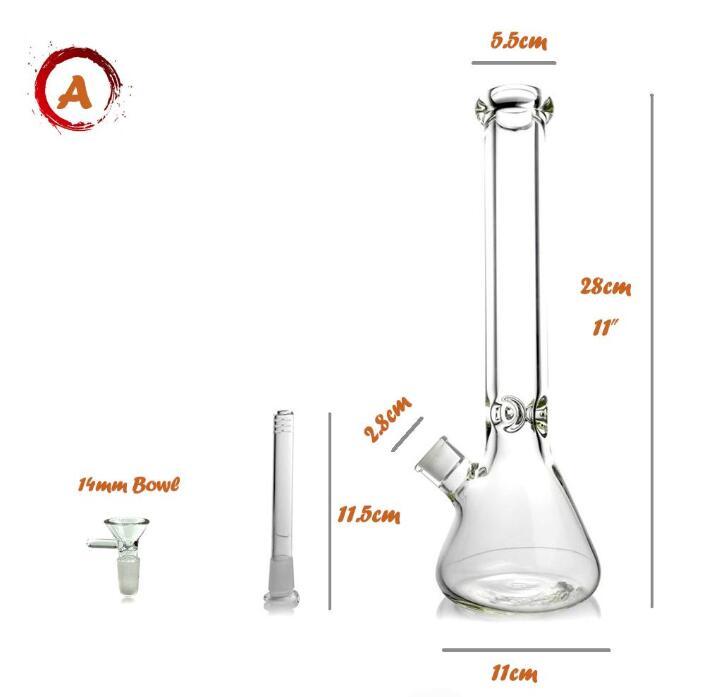 28cm hot selling wholesale 11" base clear beaker bongs thickness hookah smoking chicha glass water pipe bong with ice 14mm bowl joint 28cm
28cm hot selling wholesale 11" base clear beaker bongs thickness hookah smoking chicha glass water pipe bong with ice 14mm bowl joint 28cm