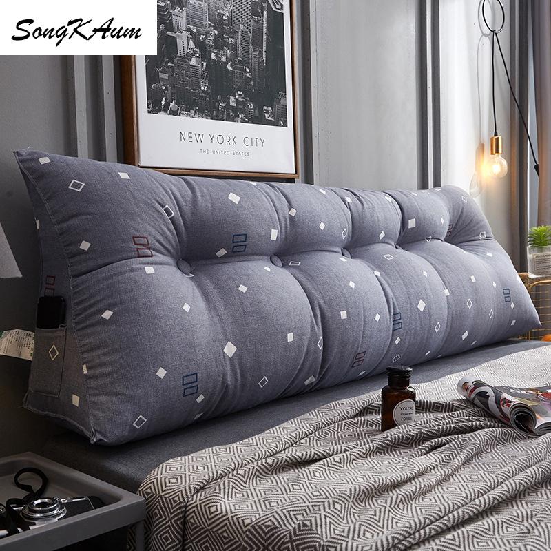 SongKAum Korean Creative Long Bedside pillows with filling Washable pillow Single double home cushion Tatami For Sleeping
SongKAum Korean Creative Long Bedside pillows with filling Washable pillow Single double home cushion Tatami For Sleeping
