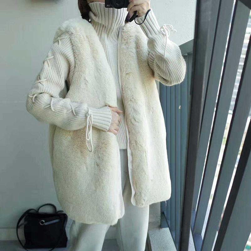 Women Fashion Slim Faux Fur Vest Sleeveless V-neck Waistcoat Jacket Coat &Jacket For Female Winte Outwear Casual Warm Waistcoat, Beige
Women Fashion Slim Faux Fur Vest Sleeveless V-neck Waistcoat Jacket Coat &Jacket For Female Winte Outwear Casual Warm Waistcoat, Beige