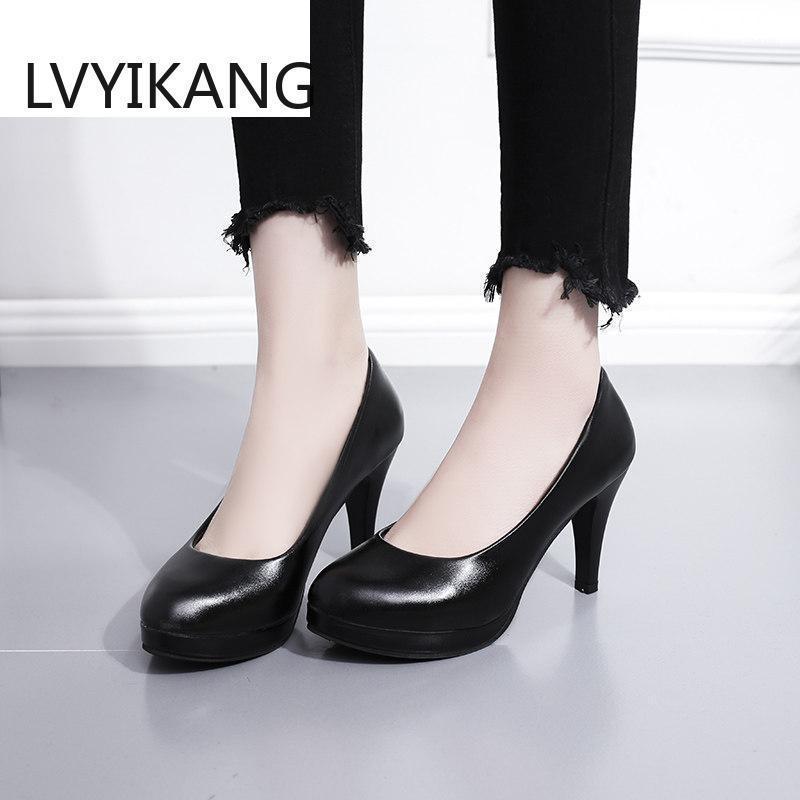 Black Heels Platform Shoes Women Pumps 2020 Medium Heel Spring Wedding Ladies Office Party Dance Shoe Zapatos De Mujer Black1, Black 5cm
Black Heels Platform Shoes Women Pumps 2020 Medium Heel Spring Wedding Ladies Office Party Dance Shoe Zapatos De Mujer Black1, Black 5cm