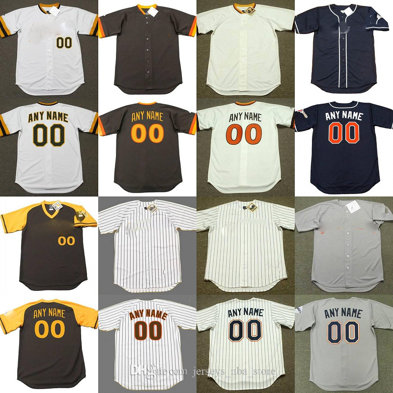 

Custom mens ALAN WIGGINS KHALIL GREENE BILL ALMON STEVE GARVEY BENITO SANTIAGO baseball jersey stitched S-5XL, Color5