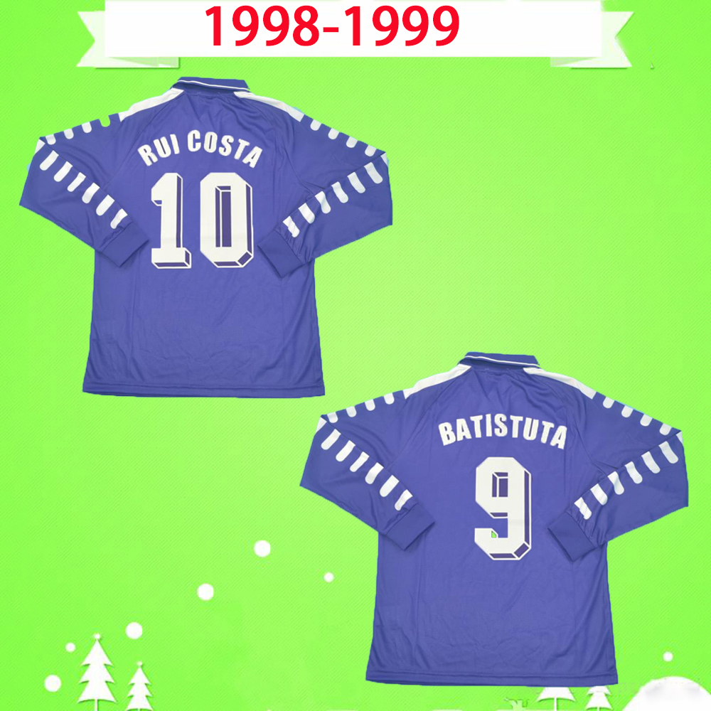 Long Sleeve RETRO 1998 1999 Fiorentina soccer jersey 98 99 vintage Maglia da calcio Florence football shirt BATISTUTA RUI COSTA BIGICA FULL, 98-99 long sleeve
Long Sleeve RETRO 1998 1999 Fiorentina soccer jersey 98 99 vintage Maglia da calcio Florence football shirt BATISTUTA RUI COSTA BIGICA FULL, 98-99 long sleeve