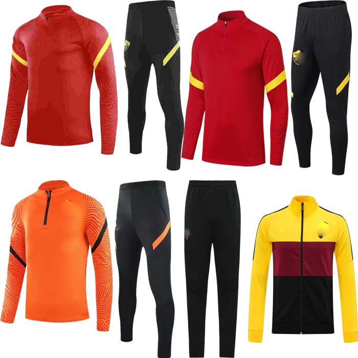 2021 Roma soccer tracksuit Survetement Chaqueta de fútebol 20 21 Rome TOTTI ROSSI DZIKO maillot football jacket Training suit, Black
2021 Roma soccer tracksuit Survetement Chaqueta de fútebol 20 21 Rome TOTTI ROSSI DZIKO maillot football jacket Training suit, Black