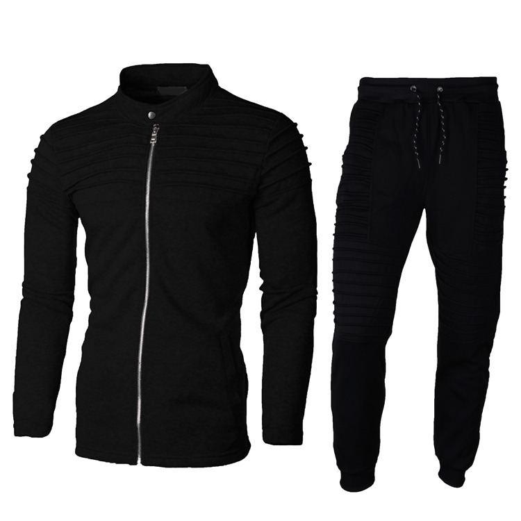 New Tracksuit Hoodie Autumn Clothes fashion Hoodies Pants Sets Two Pieces Set Fashion Hooded Sweatshirts Sportswear Men T200821