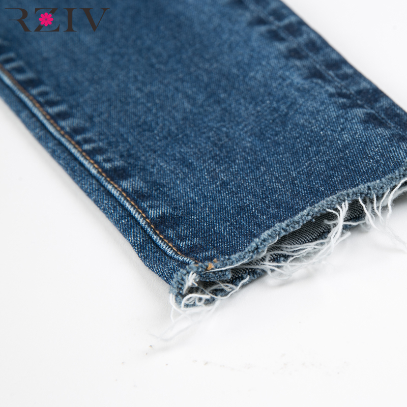 RZIV high quality women jeans and high waist button fly denim skinny jeans stretch pencil pants 201030