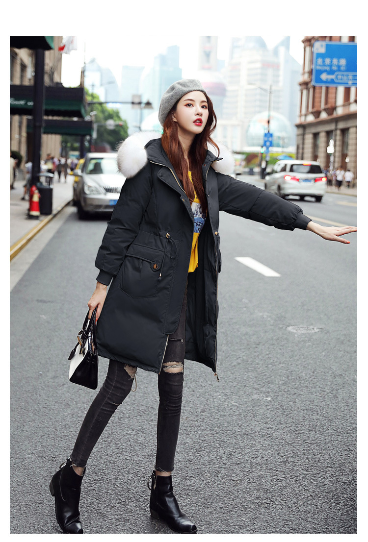 New Style Trendy Coat Women Winter Jacket Cotton Warm Coat Ladies Long Coats Parka 201017