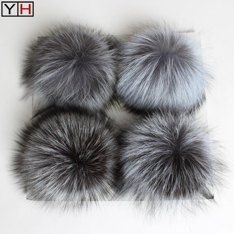 Fashion Luxury Genuine Silver Ball 100%Natural Real Silver Fur Pompom. Used For knitted Hat And Scarf Accessories 15cm1, As pic
Fashion Luxury Genuine Silver Ball 100%Natural Real Silver Fur Pompom. Used For knitted Hat And Scarf Accessories 15cm1, As pic