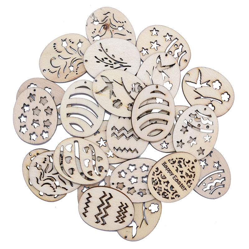 40mm Hollow Wooden Easter Eggs Decorations Wooden Egg Craft DIY Wood Hanging Pendant Ornament Happy Easter Party Decor Supplies
40mm Hollow Wooden Easter Eggs Decorations Wooden Egg Craft DIY Wood Hanging Pendant Ornament Happy Easter Party Decor Supplies