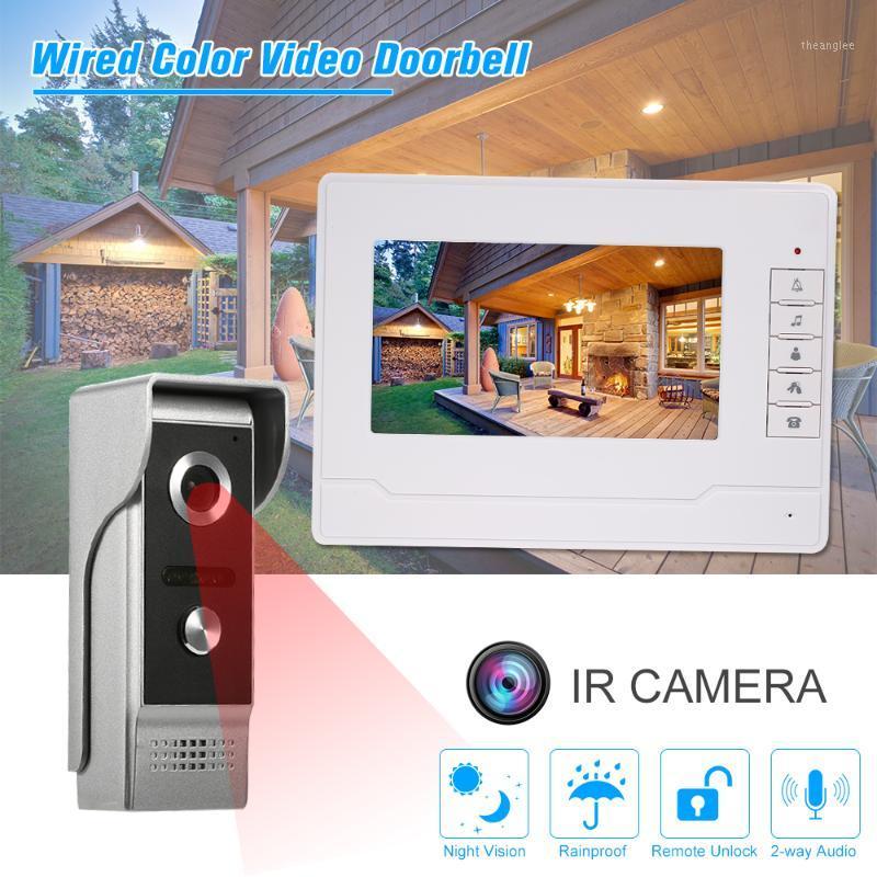 Video Door Phone LCD Color Screen Support Night Vision Waterproof Unlock Monitor Doorbell Intercom System For Home Apartment1
Video Door Phone LCD Color Screen Support Night Vision Waterproof Unlock Monitor Doorbell Intercom System For Home Apartment1