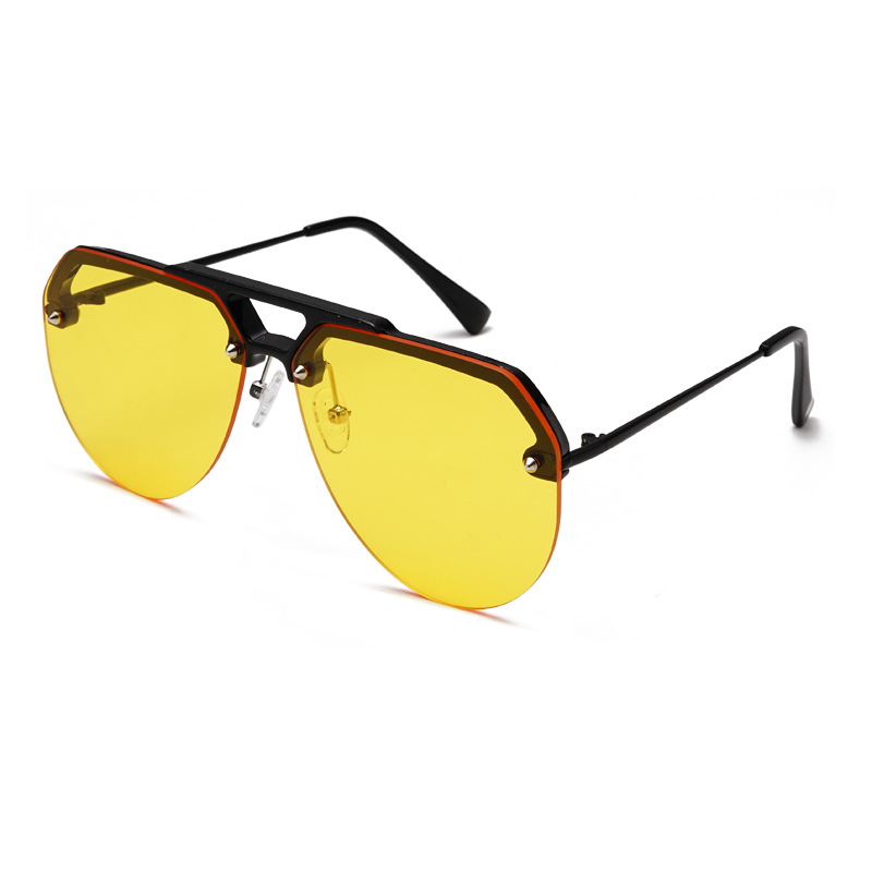 Fashionable Half frame Sunglasses ocean film Sunglasses for men and women Retro Sunglass Candy Color Eyewears 33711
Fashionable Half frame Sunglasses ocean film Sunglasses for men and women Retro Sunglass Candy Color Eyewears 33711