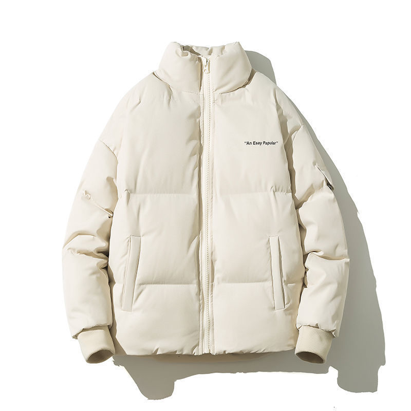 ExtFination Winter New Men's Graphic Printed Parka Woman Thicken Korean Streetwear Warm Jackets Man Fashion Clothing 201027