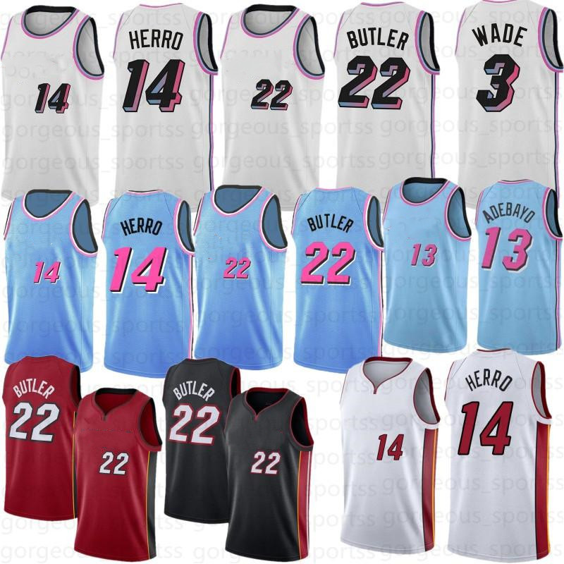 Jimmy 22 Butler Tyler 14 Herro 55 Dwyane 3 Wade Mens Basketball Jerseys 13 Adebayo Goran 7 Dragic Camiseta de baloncesto, Rehuo
Jimmy 22 Butler Tyler 14 Herro 55 Dwyane 3 Wade Mens Basketball Jerseys 13 Adebayo Goran 7 Dragic Camiseta de baloncesto, Rehuo