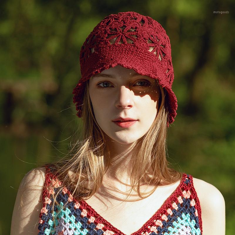 X021 Adult Hand-Woven Knitting Hats Female Travel Sunscreen Sunbonnet Caps Fashion All-match Hollow Fisherman Caps Adjustable1, Black
X021 Adult Hand-Woven Knitting Hats Female Travel Sunscreen Sunbonnet Caps Fashion All-match Hollow Fisherman Caps Adjustable1, Black