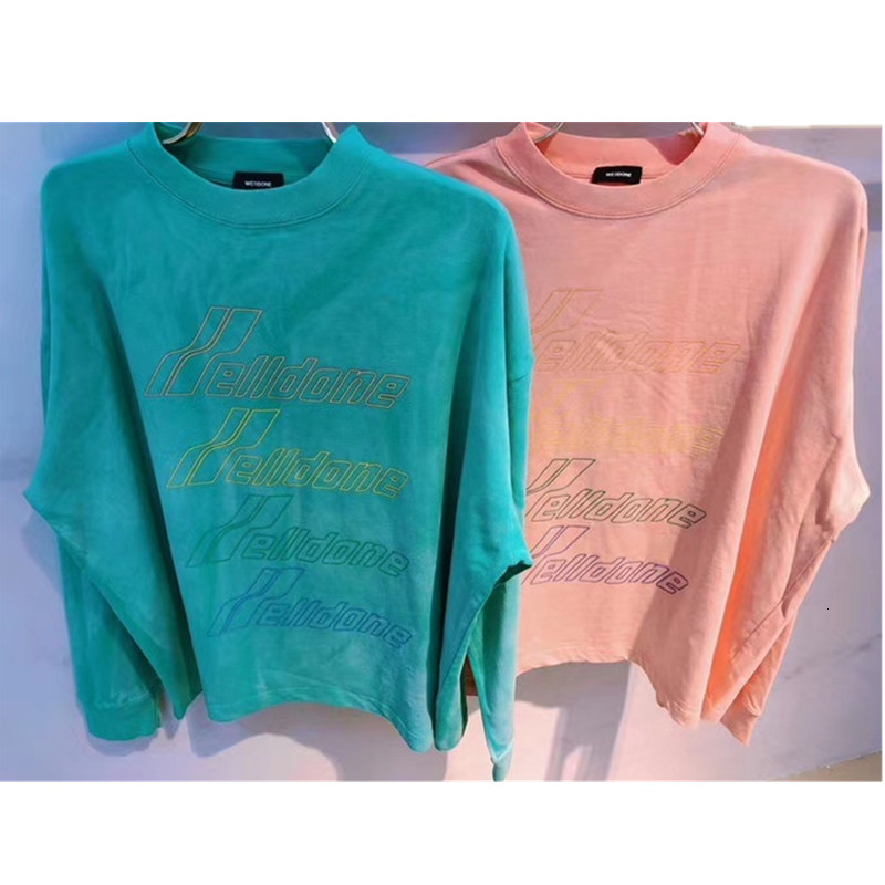 2021 New Long Sleeve Oversize We11done T-shirt Men Women Best Quality t Shirt Casual Well Done Tee Tops Nxqa
2021 New Long Sleeve Oversize We11done T-shirt Men Women Best Quality t Shirt Casual Well Done Tee Tops Nxqa