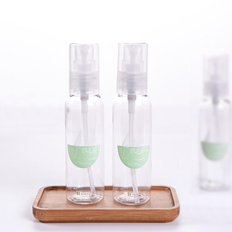 1 Pcs 60ml Plastic Spray Bottle Empty Refillable Plastic Pump Spray Bottle Travel Perfume Refillable Makeup Sub-Bottle Container
1 Pcs 60ml Plastic Spray Bottle Empty Refillable Plastic Pump Spray Bottle Travel Perfume Refillable Makeup Sub-Bottle Container