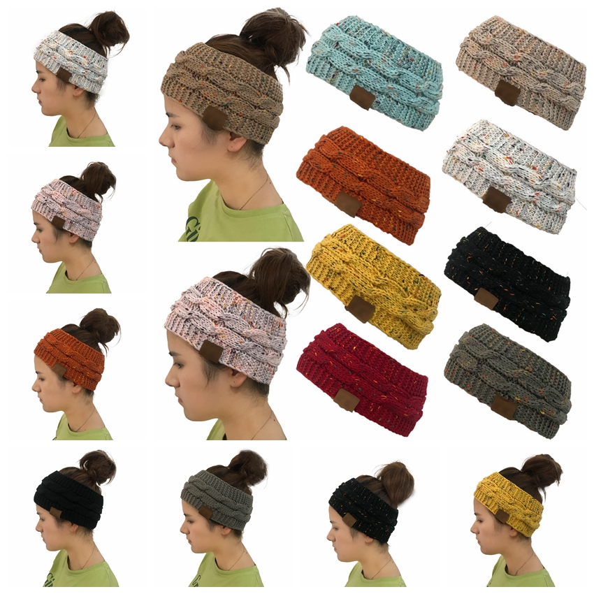 Colorful Knitted Ponytail Hats Hairband Crochet Twist Headband Winter Ear Warmer Elastic Hair Band Wide Hair Accessories Party Favor RRA3732
Colorful Knitted Ponytail Hats Hairband Crochet Twist Headband Winter Ear Warmer Elastic Hair Band Wide Hair Accessories Party Favor RRA3732