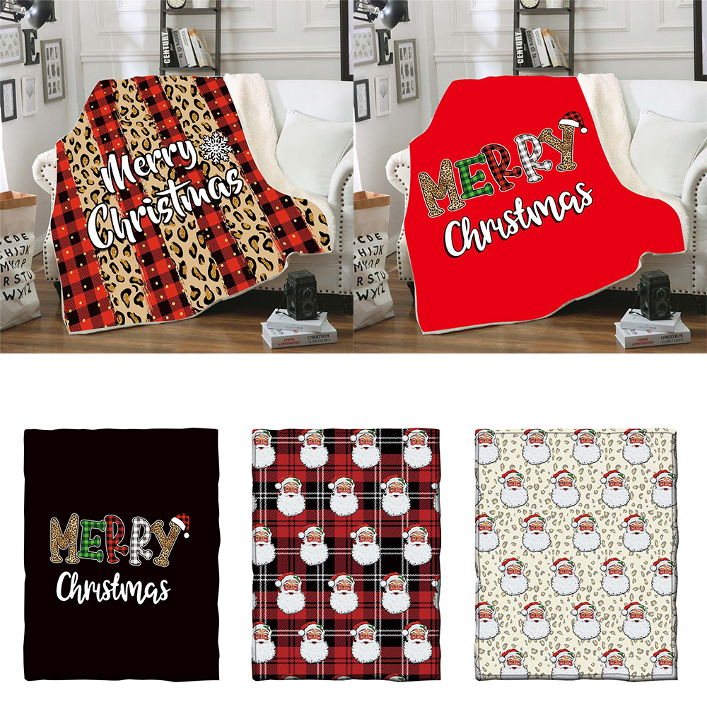 Christmas Blanket For kids 3D Printing Thick Sherpa Fleece Blankets Soft Warm Sofa Throw Blanket Sleeping Quilt Blanket w-00396
Christmas Blanket For kids 3D Printing Thick Sherpa Fleece Blankets Soft Warm Sofa Throw Blanket Sleeping Quilt Blanket w-00396