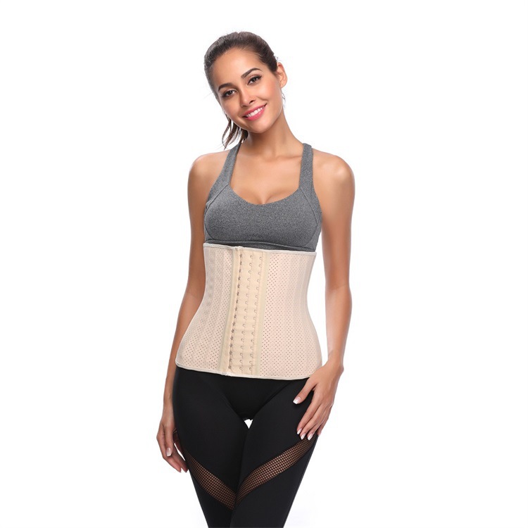 Comfortable and Breathable Latex Waist Trainer Corset & Tummy Shapewear 25 Steel Bones Slimming Body Shapers Sculpting Girdle