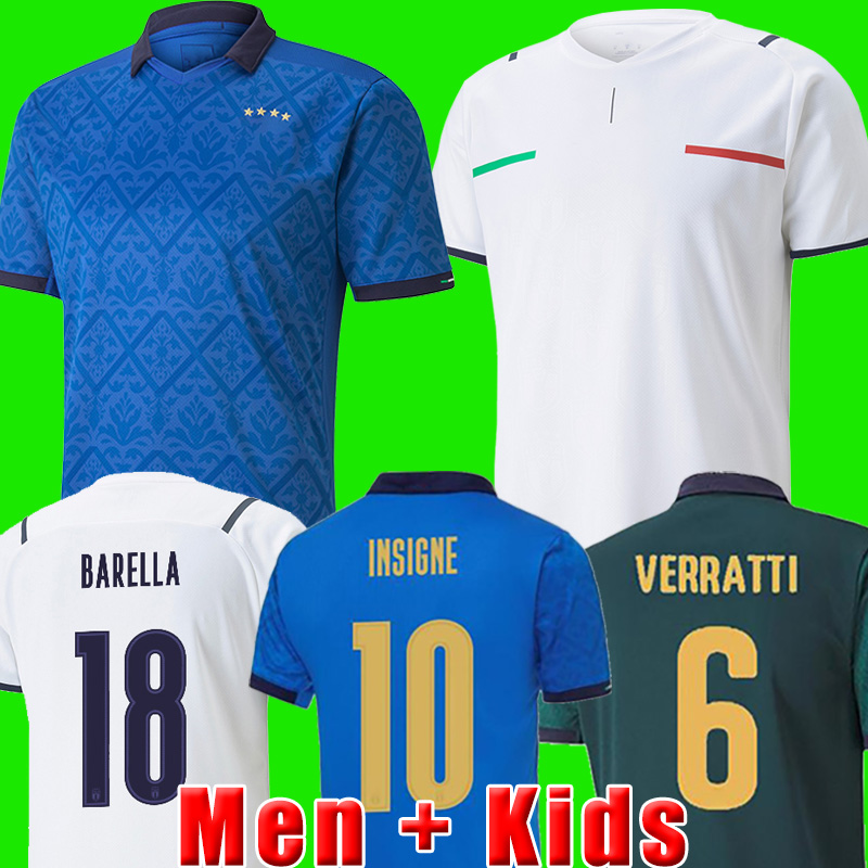 BARELLA soccer Jersey 2021 2022 SENSI INSIGNE 20 21 22 CHIELLINI BERNARDESCHI Italy home football shirt italia men + kids kit uniforms away, 21/22 kids away
BARELLA soccer Jersey 2021 2022 SENSI INSIGNE 20 21 22 CHIELLINI BERNARDESCHI Italy home football shirt italia men + kids kit uniforms away, 21/22 kids away