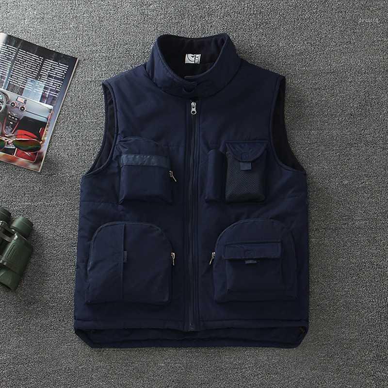 Autumn winter Men's Tactical Vest Outdoor Travel Fishing Climbing Sport Photography Multi-pocket Cotton Women's Warm Waistcoat1, Black
Autumn winter Men's Tactical Vest Outdoor Travel Fishing Climbing Sport Photography Multi-pocket Cotton Women's Warm Waistcoat1, Black