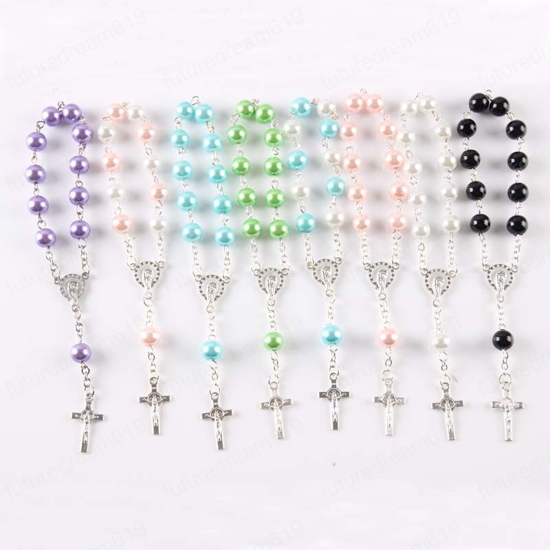 Religious Gifts Multi Colors Plastic Peach Heart Rosary Bracelet Children's Communion Baby's Bastism Favor Decade Mini Rosary, Black
Religious Gifts Multi Colors Plastic Peach Heart Rosary Bracelet Children's Communion Baby's Bastism Favor Decade Mini Rosary, Black